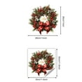 thumbnail image 4 of BotaniNest Santa Themed Wall Sticker For Festive – Unique Peel And Stick Character Wall Art For Home And Holiday Prep, 4 of 6