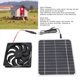 thumbnail image 3 of Ventilador de Escape Solar, Ventilador de Panel Solar Monocristalino 20W Eficiente Con Soporte para Casa de Mascotas, 3 of 7