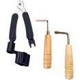 thumbnail image 2 of 1 Set of 3-In-1 Guitar String Winder Cutter Multi-functional Guitar String Pin Puller Guitar Repairing Adjustment Tool, 2 of 8