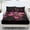 Butterfly Love, variant on Whosucclay Striped Leopard Heart 3 Pieces Fitted Sheet for Men Women, Long Lasting Durable Fitted Sheet Set for Household, King Size
