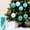 Blue, variant on Honeeladyy Christmas Balls Ornaments, 24Pcs Shatterproof Xmas Tree Decorations, Hanging Bulbs Baubles Set with String for Home Party Holiday Decor, 2.36 inch/60mm, Yellow