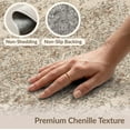 thumbnail image 6 of ODIKA 8'x10' Washable Area Rug Large Vintage Oushak Border Cream Farmhouse Bohemian Medium Boho Flowing Dynamic for King Size Bedroom Under Bed, Master Suite, Non-Shedding, Easy Care, 6 of 7