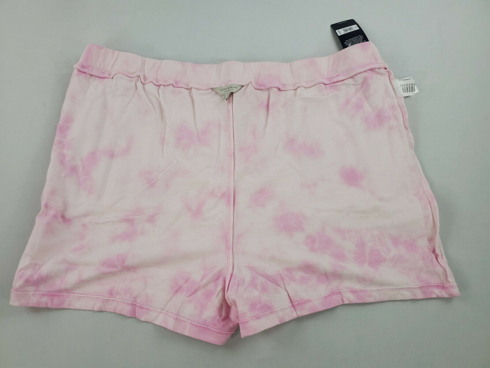 new LUCKY BRAND women shorts pink white sz XL