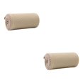 thumbnail image 3 of Dalazy 1/2/3/5 DIY Soft Fiber Leather Steering Wheel Covers - Personalize Driving Experience And Non Slide Full Bore Beige 2PCS, 3 of 6