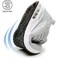 thumbnail image 5 of Men’s Cushioning Lightweight Running Shoes Women's Athletic Sneakers for Tennis Workout Walking Cross-Training Grey, 5 of 6