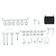 thumbnail image 3 of Pegboard Hooks Assortment, Space Saving Stainless Steel 140Pcs Hanging Tool Hooks  For  Garage, 3 of 8