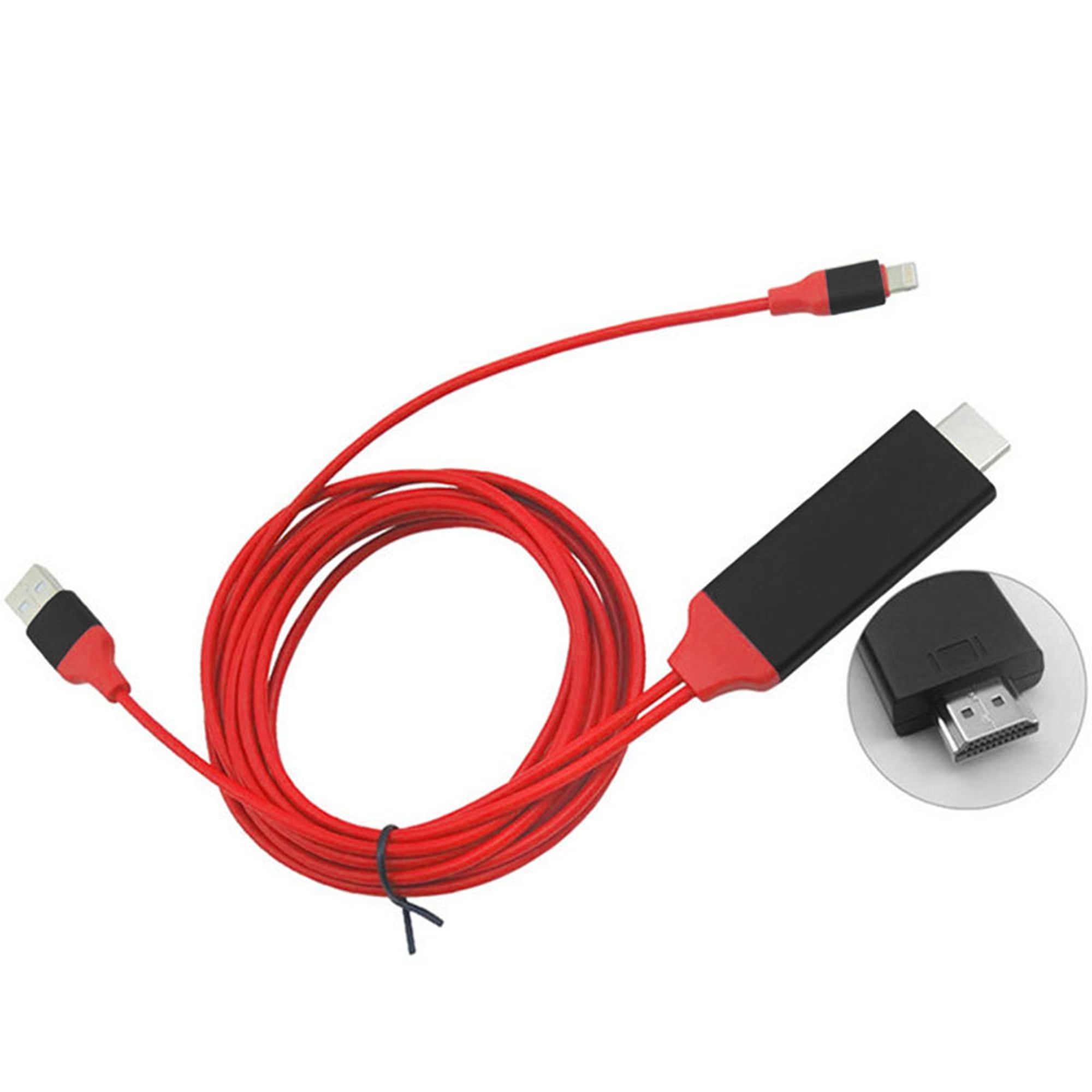 6.6ft Lightning to HDMI Cable, Digital 