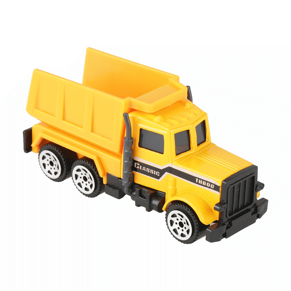 Miniature Engineering Truck Toy Collection Gift for Kids Boys 6 Styles EF 
