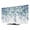 Blue Green, variant on Ocean Turtle Elastic Indoor TV Cover 85" Dust Protector, Stretch Fabric Flat Screen TV Covers, Blue Coastal Coral Starfish Seagrass Universal Washable Anti-scratch Cover for Curved LCD LED OLED TVs
