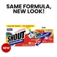 thumbnail image 2 of Shout Color Catchers for Laundry, Allow Mixed Washes, Prevents Color Runs and Maintains Original Clothing, 72 Count - Pack of 2 (144 Total Sheets), 2 of 2