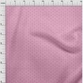 thumbnail image 3 of oneOone Polyester Lycra Fabric Honeycomb & Dotted Floral Block Print Fabric BTY 56 Inch Wide, 3 of 4