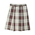 thumbnail image 2 of School Uniform Girls Kick Pleat Plaid Skirt, 2 of 2