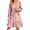 Light Pink, variant on Wdgfv Women's Fall Dresses Midi Dress Casual Loose Fit Long Sleeve V Neck Dresses Wedding Guest Dress