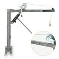 thumbnail image 4 of COZONY 1000 Lbs Jib Crane, Heavy Duty Hoist, 500 Lbs - 1000 Lbs Max Weight, 40 In Lifting Height, Silver, 4 of 8