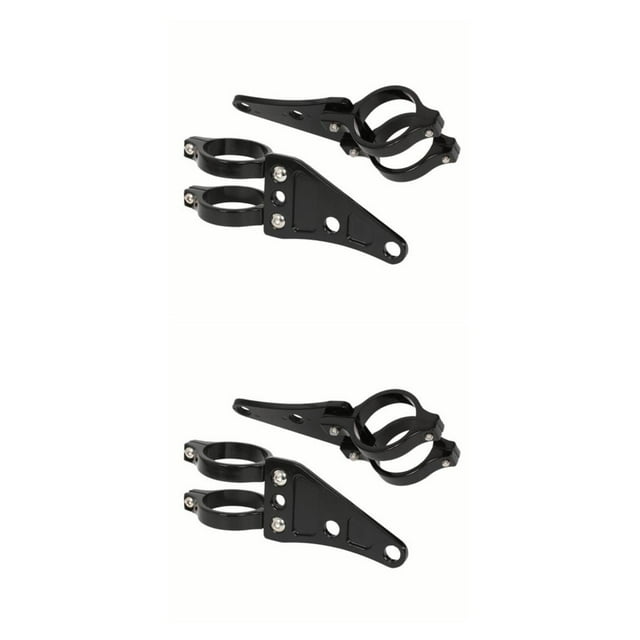 relayinert 2pcs 41mm Motorcycle Headlight Mount Headlight Mount Bracket Durable And Stable For Motorcycle Headlights Stability 2Set