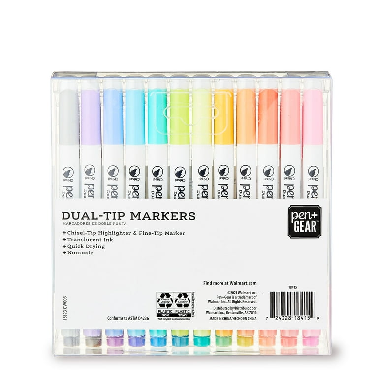  121 Colors Dual Tip Alcohol Based Art Markers,120