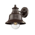thumbnail image 4 of Millennium Lighting 2512 1 Light 10" High Outdoor Wall Sconce - Black, 4 of 4