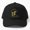 Black, variant on Sunflower Cowboy Boot Baseball Hat, Floral Western Footwear Motif, Country Style Cap