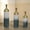 Antique Grey White, variant on 3-Piece 28 in. Cylinder Copper Brown and Teal Floral Cutout Metal Decorative Floor Vase Set