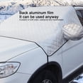 thumbnail image 5 of Car Windshield Snow Cover Car Snow Shield Windproof Windshield Snow Cover All Weather Front Window Automotive Covers Snow-Shade Suitable For Most Vehicles, 5 of 9