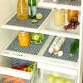 thumbnail image 2 of Nautical Blue Abstract Leaf Print Fridge Liner (Set of 6), 2 of 2