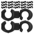 thumbnail image 1 of Shisuyan 50PCS Bike Cable Clasps: Bike Brake Shift Cable S Style Clip Roating S-Hook for Road Bicycle Brake Line Guide Cross Line Clip Clamps, 1 of 8