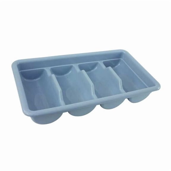Crestware Flatware Box,Gray,4 Compartments FCCB