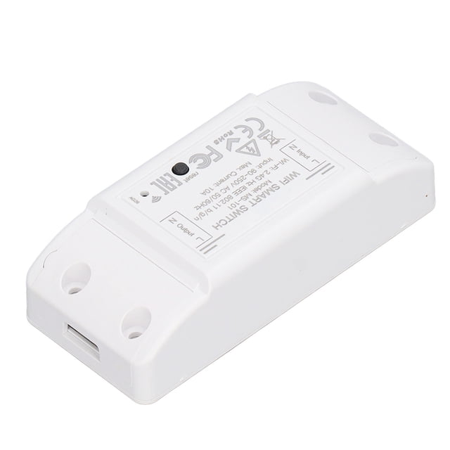 Módulo de interruptor wifi, Uso múltiple 90-250V Wifi Switch Controlador Soporte Proncico Control de Voz Resistente Al FUEGO SEGURO 220W 10A PARA ABRIDOR DE PUERTA DE GARAJE