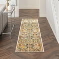 thumbnail image 2 of Nourison Allur Bohemian Ivory Multicolor 2'3" x 10' Area Rug (2x10), 2 of 6
