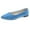Blue, variant on Women's Comfortable On Ballet Shoes Square Toe Casual Walking Lightweight Breathable Soft Sole