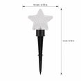 thumbnail image 4 of Solar Stake Lights String Pathway Lights with Star Bubble Ball Covers for Garden Lawn Walkway Patio Yard Festival Decor, 4 of 7