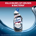 thumbnail image 3 of Lysol Toilet Bowl Cleaner, Deep Reach, Removes Limescale, For Cleaning and Disinfecting, Stain Removal, 10x cleaning power, 710ml, 3 of 9
