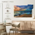 thumbnail image 4 of Elephant Stock Beach In Perth Wall Art - Horizontal Canvas Wall Art - Living Room Wall Decor - Beach Canvas - Blue And Orange Decor - 30" x 20", 4 of 4