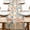 N137, variant on Coastal Sardines Fish Crayfish Dining Table Runner, Beach Seafood Lobster Crab Tomato Burlap Kitchen Decoration, Nautical Stripes Indoor Outdoor Home Decor Crawfish Boil Party Supply 13''''x72''''