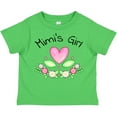 thumbnail image 3 of Inktastic Mimi's Girl Heart Flowers Girls Toddler T-Shirt, 3 of 5