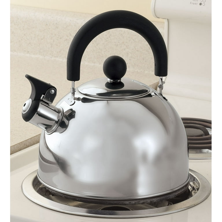 Classic Unique long spout Hot Tea Kettle - stainless steel - Made