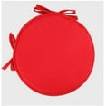 thumbnail image 1 of Mialoley Tie-on Round Chair Seat Pad, Solid Color Soft Chairs Cushion, 1 of 1