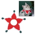 thumbnail image 3 of Disfraces navideños para mascotass navideñas para perros y gatos pequeños Capas de colores navideños de cosplay Bufandas de p Sunnimix Collar de bufanda de gato, 3 of 8