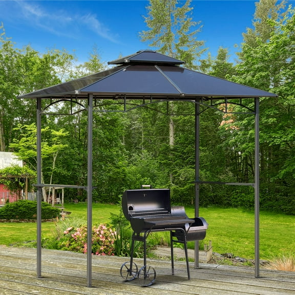 Outsunny 7.90 x 4.90 Barbecue Grill Gazebo Tent, UV Protection
