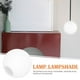 thumbnail image 5 of Pantalla de lámpara de mesa creativa con forma de luna, de plástico, única, 5 of 5