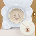 thumbnail image 3 of Precios Inmejorables, La caja de almacenamiento de joyas con forma de flor de jabón con forma de oso es adecuada para regalar en días festivos o aniversarios. Akmoler, 3 of 9