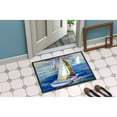 thumbnail image 4 of Carolines Treasures JMK1073JMAT Rock my Boat Sailboats Door Mat Indoor Rug or Outdoor Welcome Mat 24x36 Doormat  36"L x, 4 of 4