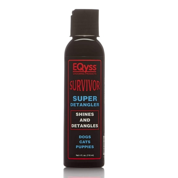 Eqyss Grooming Prod D-Survivor Pet Super Detangler Shine 4 Ounce
