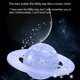 thumbnail image 2 of Empalme de cristal de planeta Saturno, adornos decorativos de empalme creativos de cristal de plástico autónomo tridimensional DIY Wmkox8yii gf7291, 2 of 4