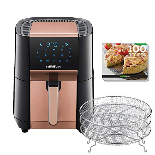 GoWISE USA 7-Quart Air Fryer & Dehydrator - with Ergonomic