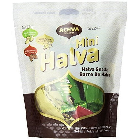 Achva Halva Mini Snack Bag, 7.6 Ounce