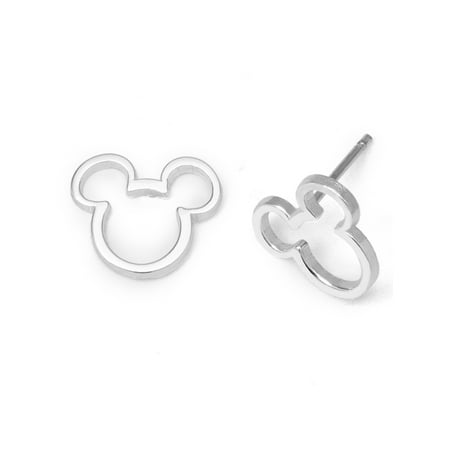 - Disney Sterling Silver Mickey Mouse Stud Earrings