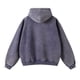 thumbnail image 3 of WILLBEST Sudaderas En Pareja Tie Dye Hoodie Distressed Washed Pullover Lined Warm Casual Streetwear Soft Cozy Sweatshirt Chica, 3 of 3