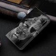 thumbnail image 3 of Leather Case for Samsung Galaxy S10e Protective Wallet Mobile Phone Case with Card Slots Shockproof Flip Cover for Samsung Galaxy S10e, Lion Design, 3 of 5