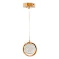 thumbnail image 1 of Lampara Colgante Luz Ideal, Saturno 1 Luz 3 Tonos Luz Led., 1 of 8